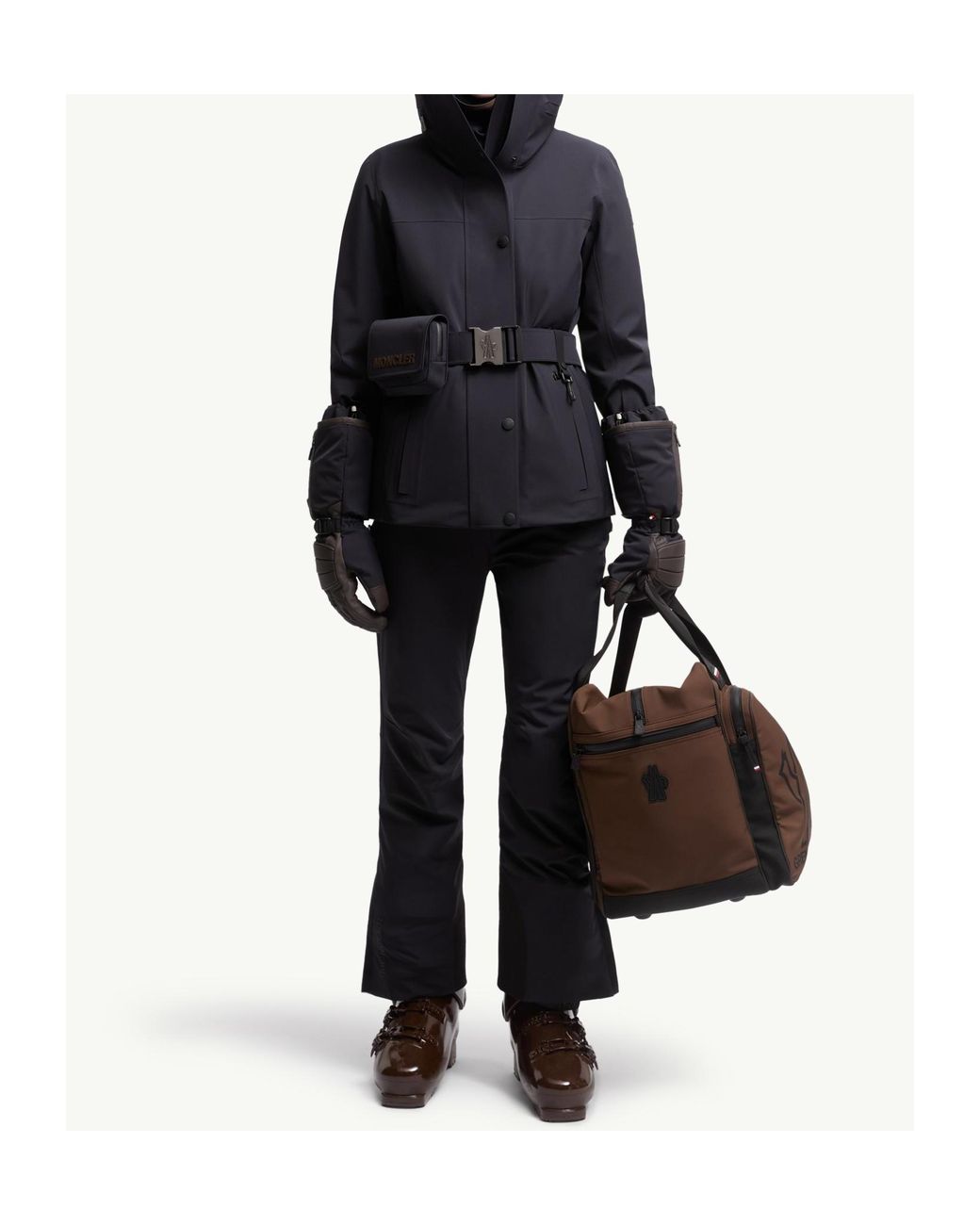Moncler Blue Insulated Ski Pants