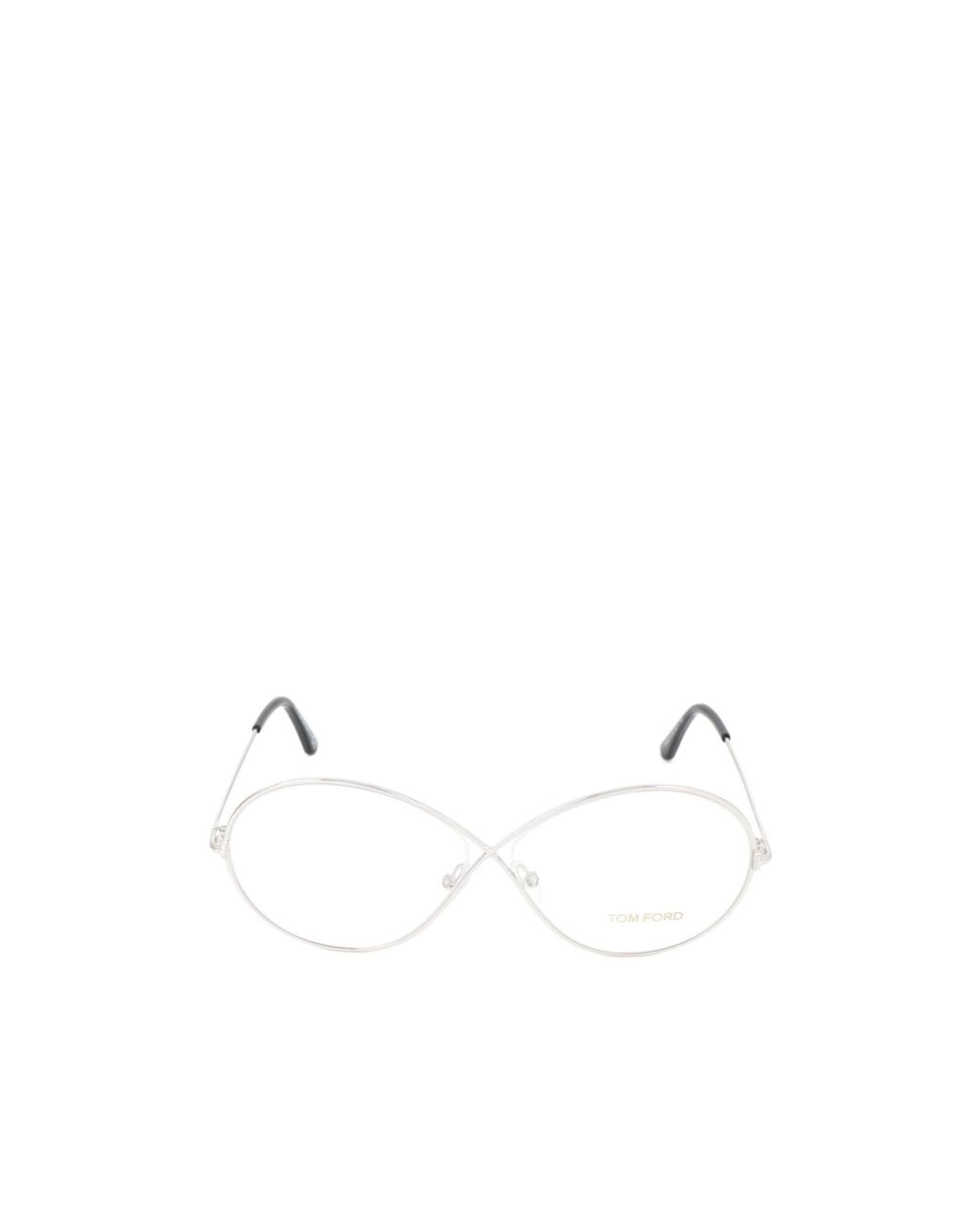 Tom Ford White Elliptical Flat Mirror
