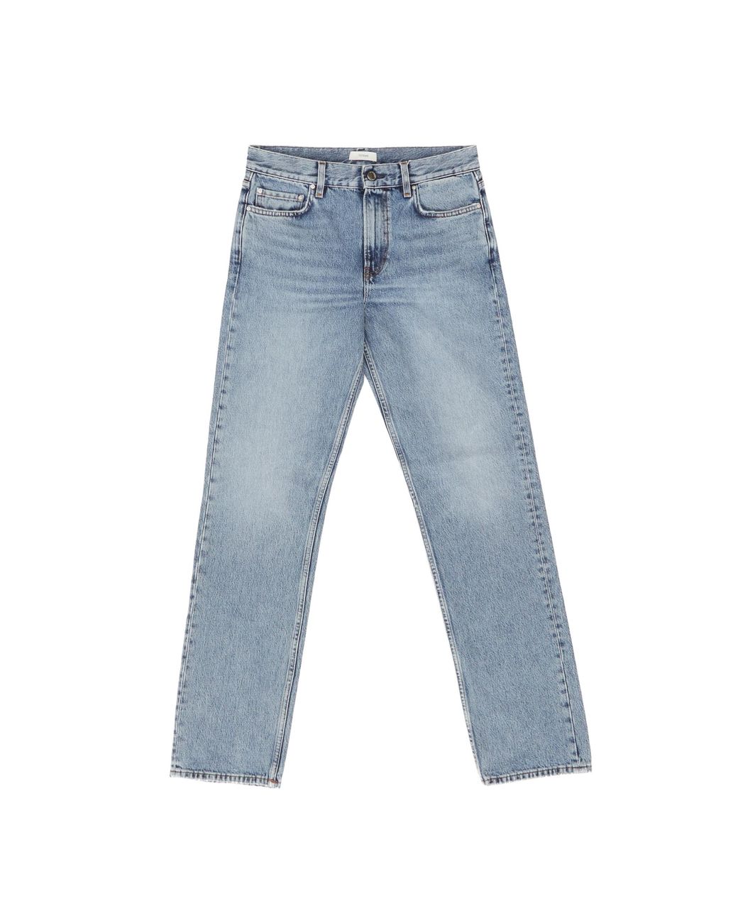 Totême Blue Totême Low Straight Jeans