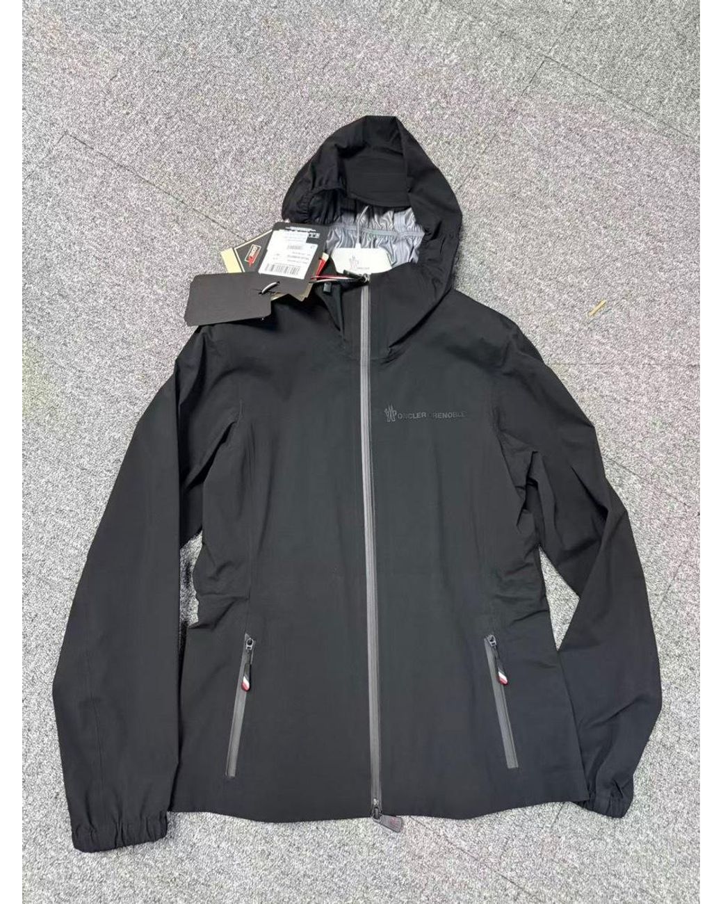 Moncler Blue Grenoble Valles Hooded Jacket