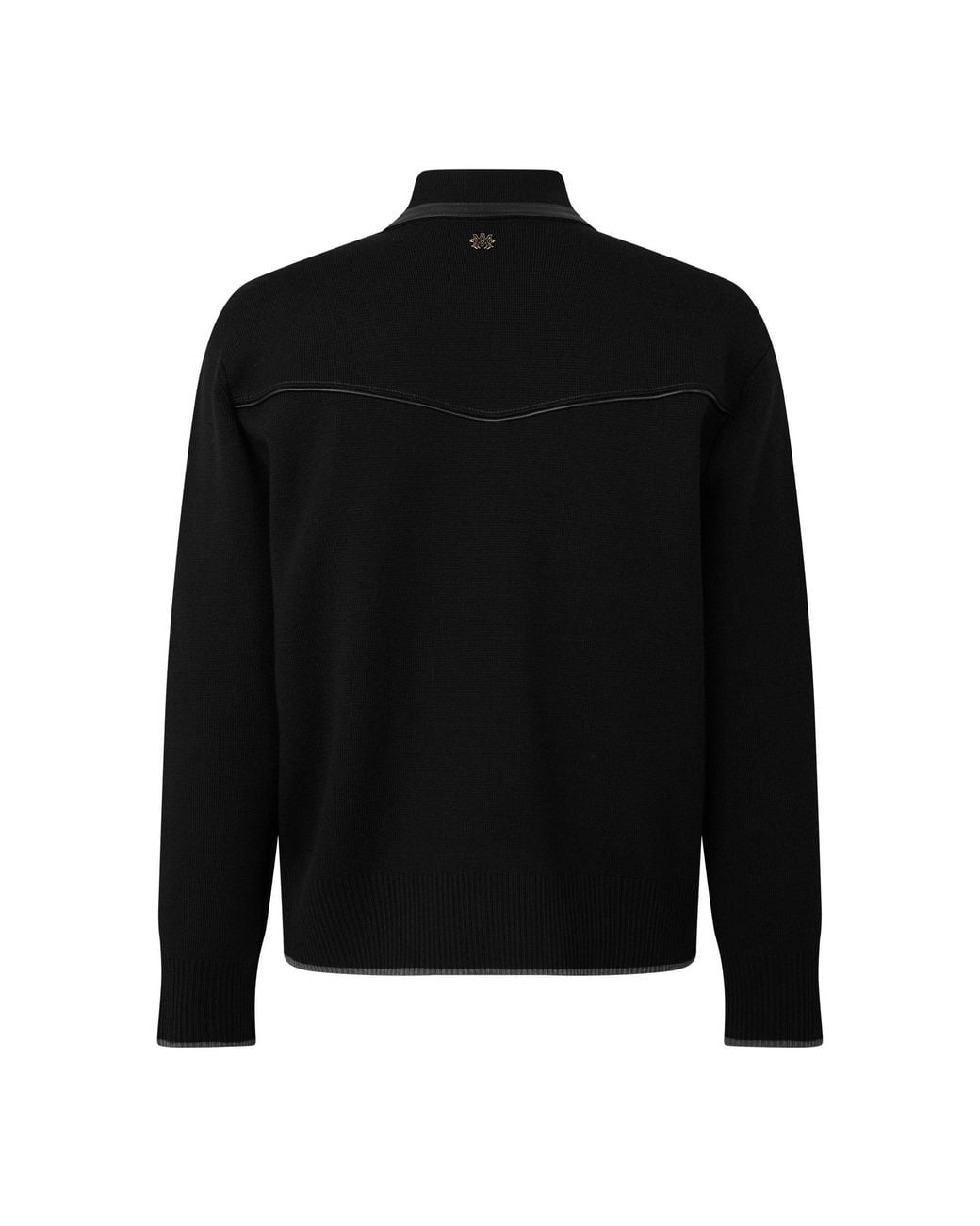Amiri Black Zipup Knit Jacket for men