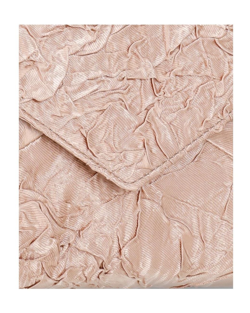 Dries Van Noten Pink Chain Linked Ruched Shoulder Bag