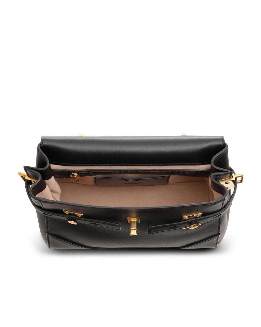 Balmain Black B-Buzz 23 Foldover Top Tote Bag