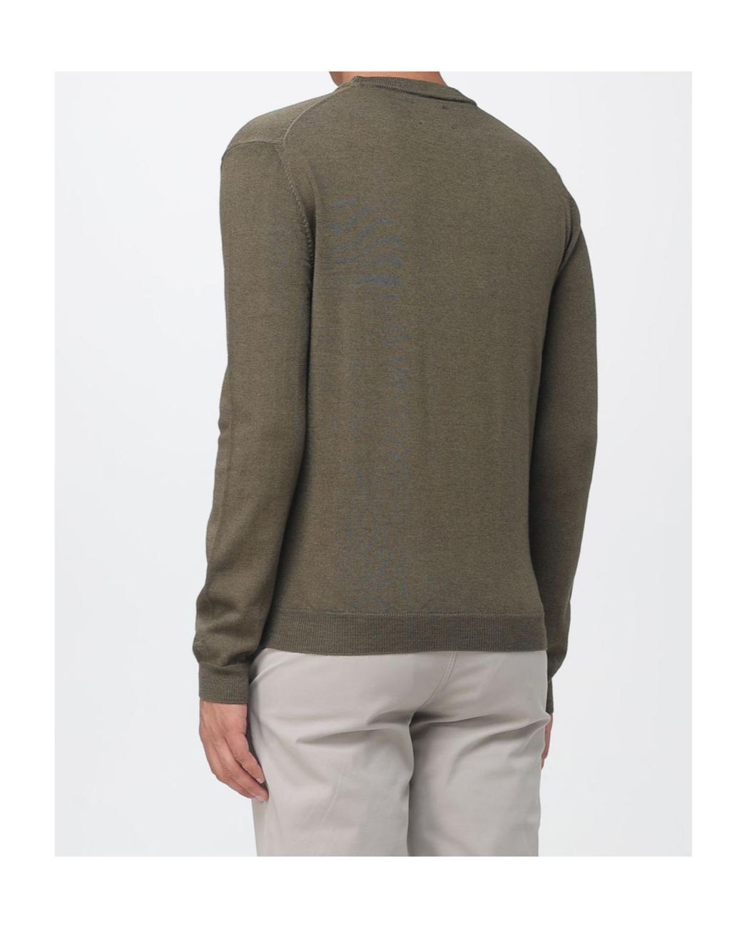 Woolrich Green Knitted Jumper for men