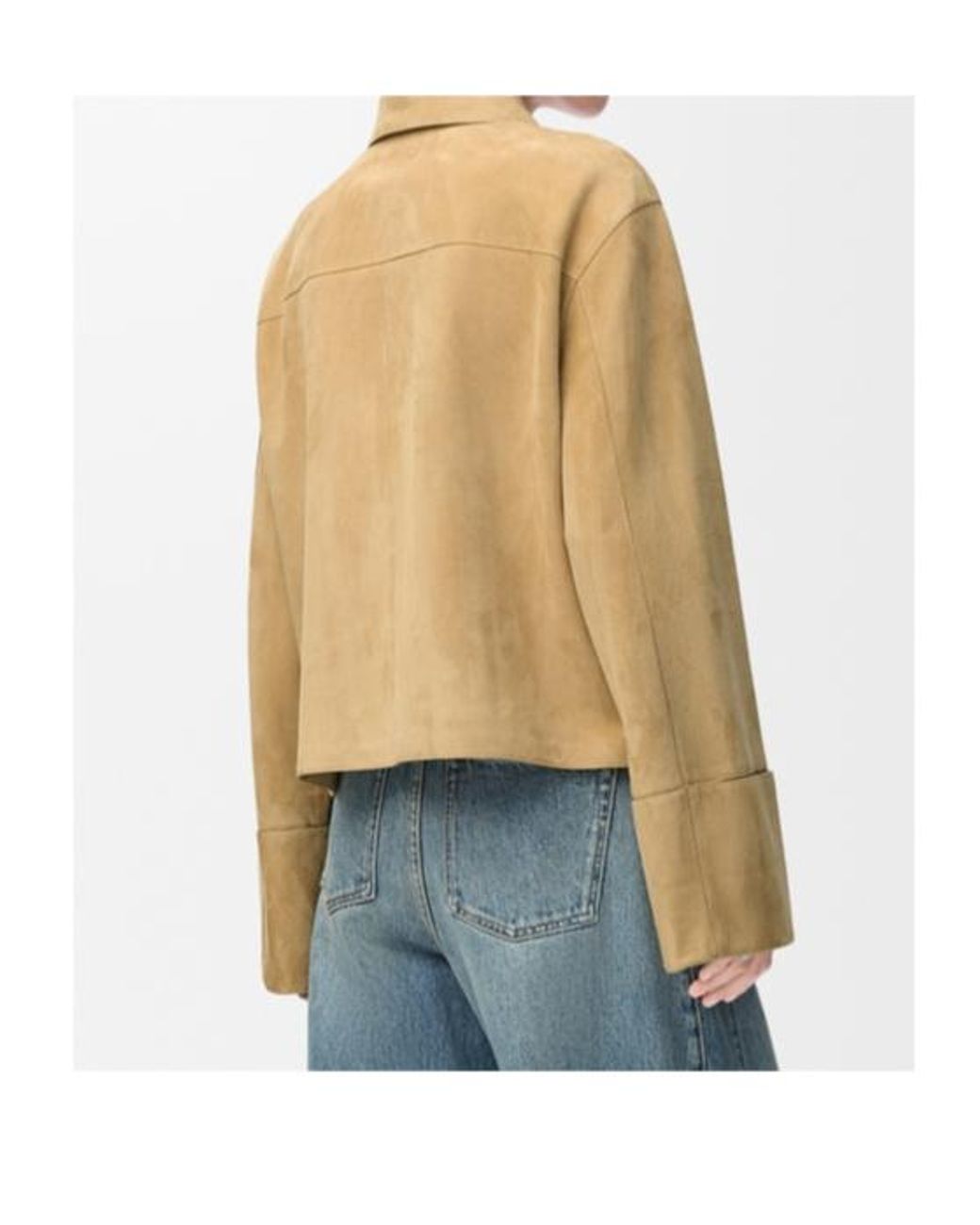 Loewe Natural Turn-Up Cuff Jacket