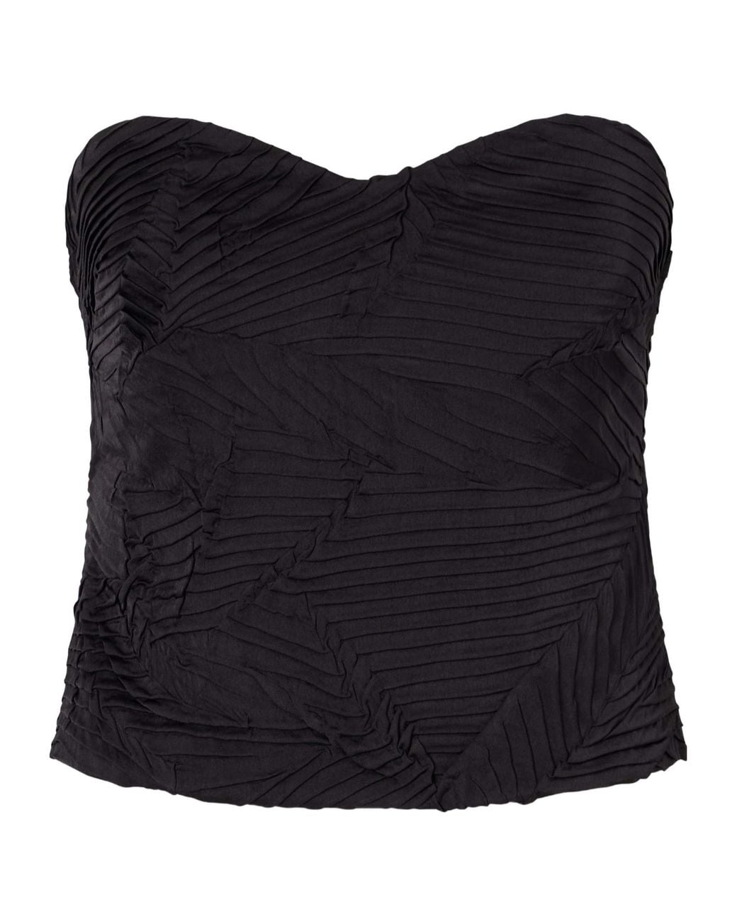 Ulla Johnson Blue Heleen Cropped Satin Tank