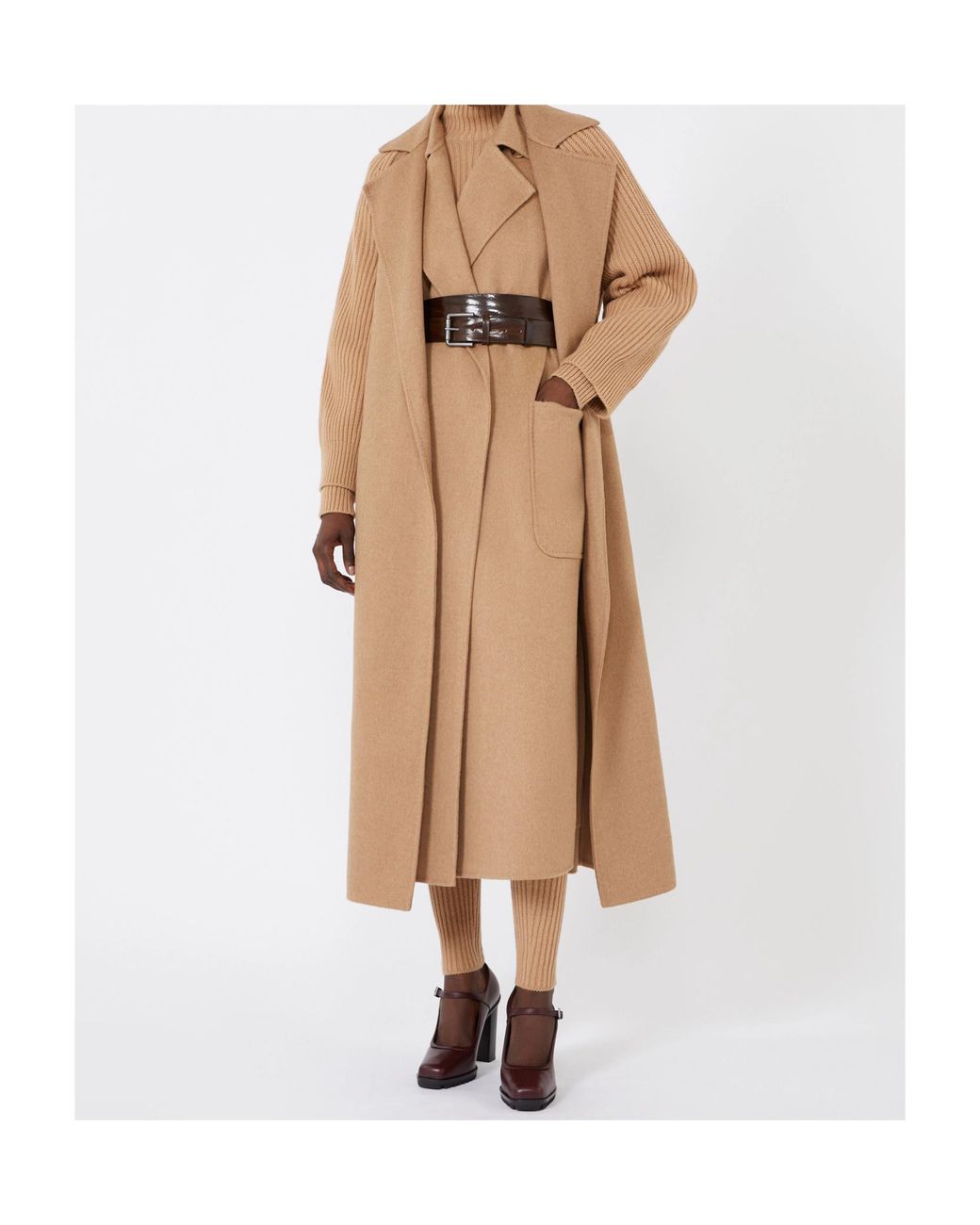 Max Mara Natural Apogeo Knitted Trousers