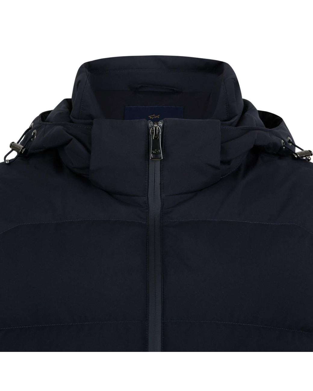 Paul & Shark Blue Hooded Padded Gilet for men