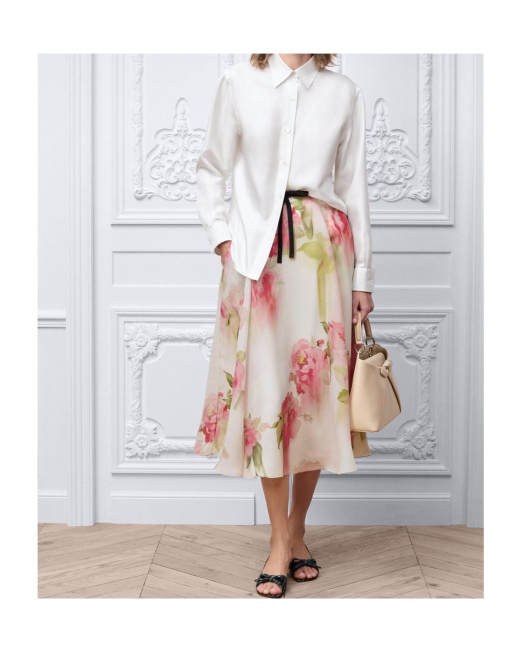Dior White Blouse