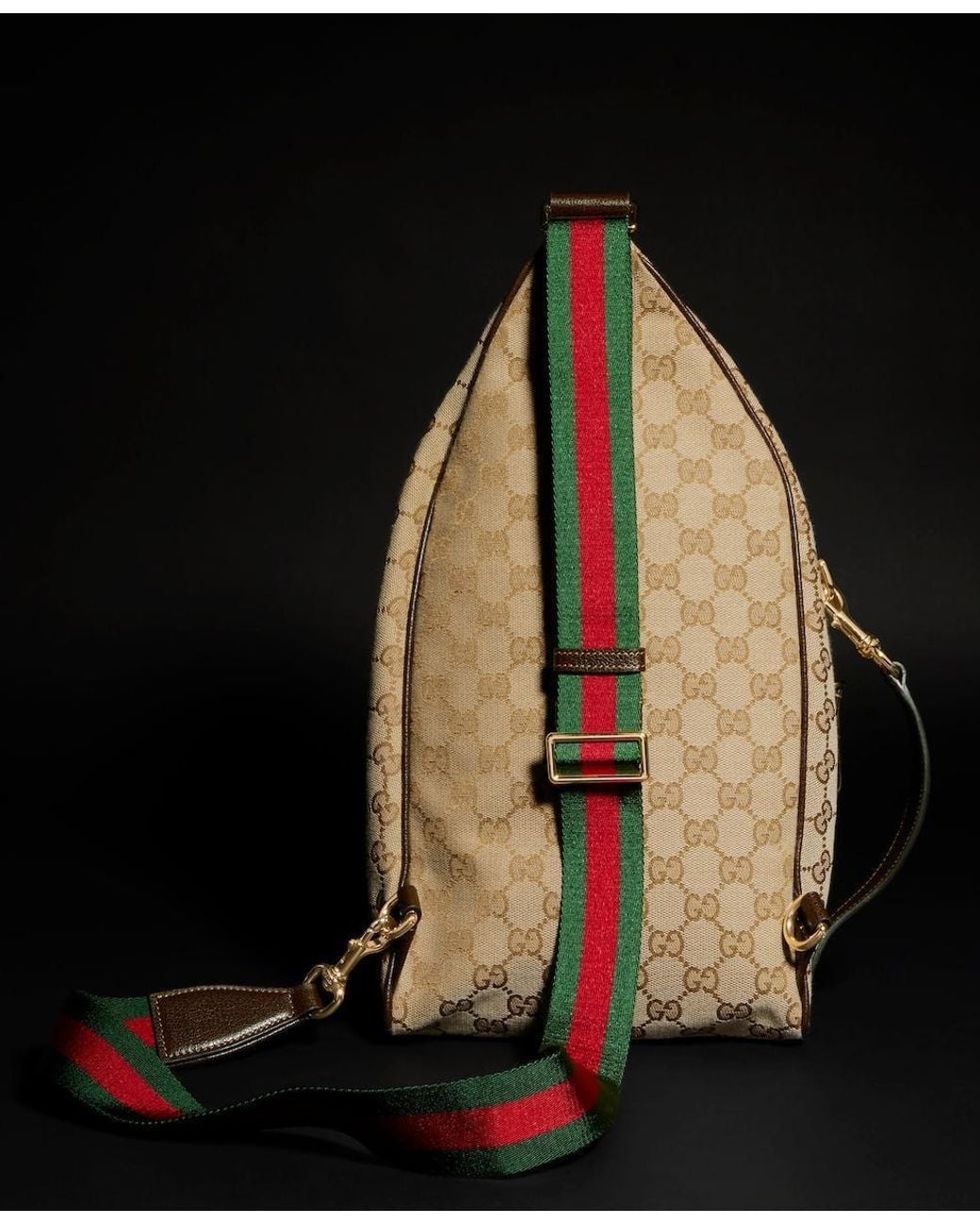 Gucci White Medium Crossbody Sling Bag for men