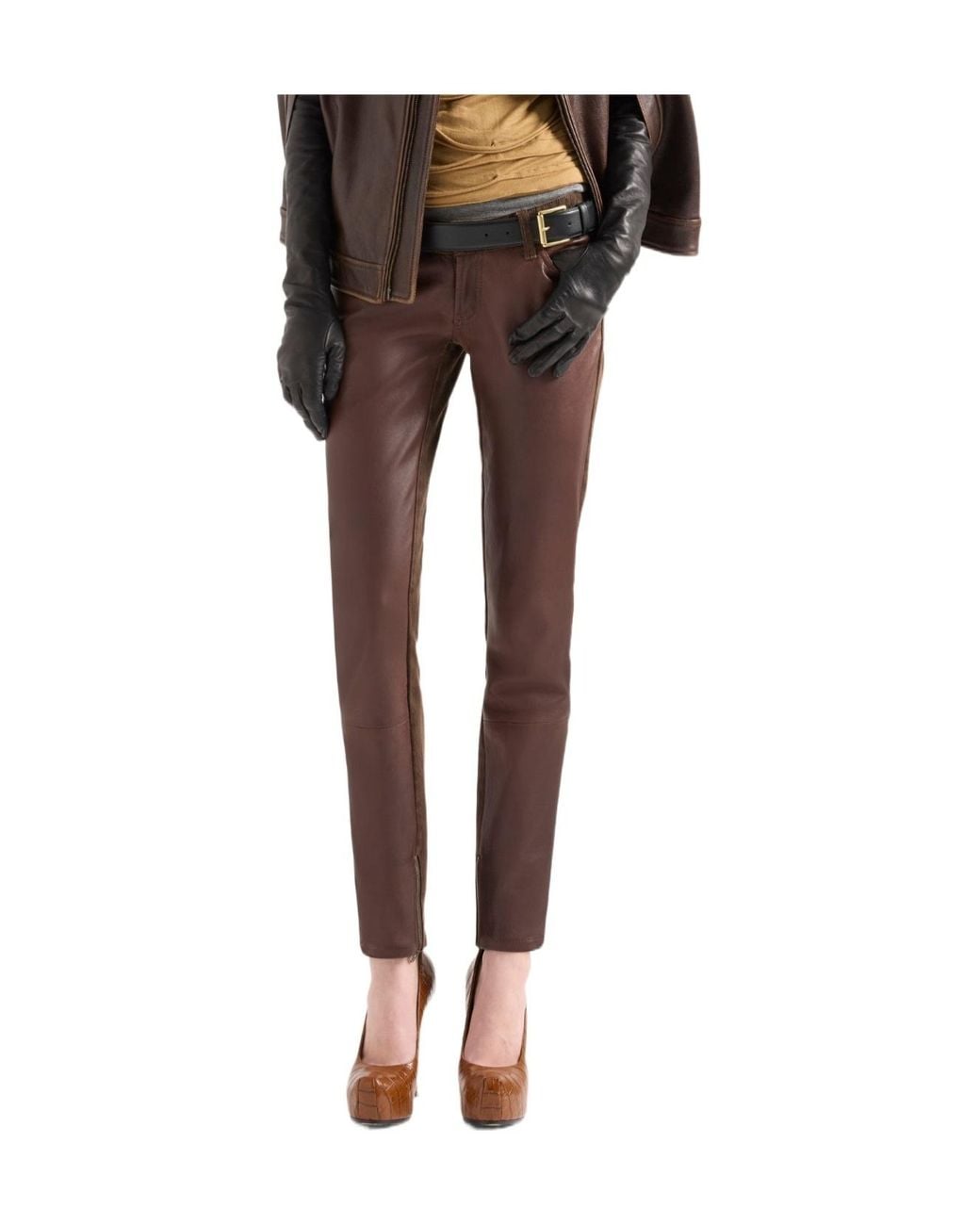 7 For All Mankind Brown Jeans