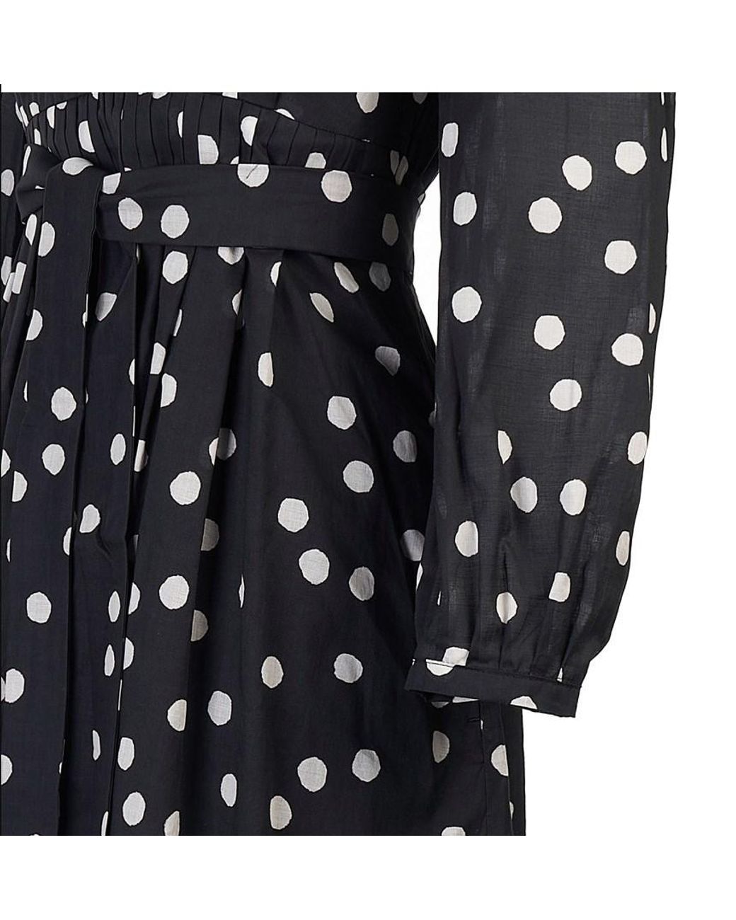 Max Mara Black Long-Sleeved Dress