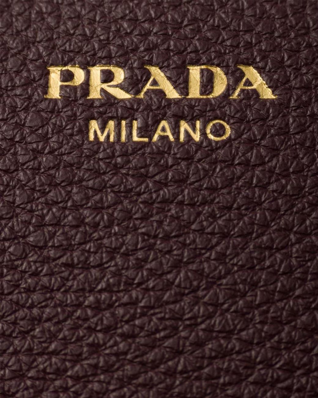 Prada Purple Odette Leather Mini-Bag