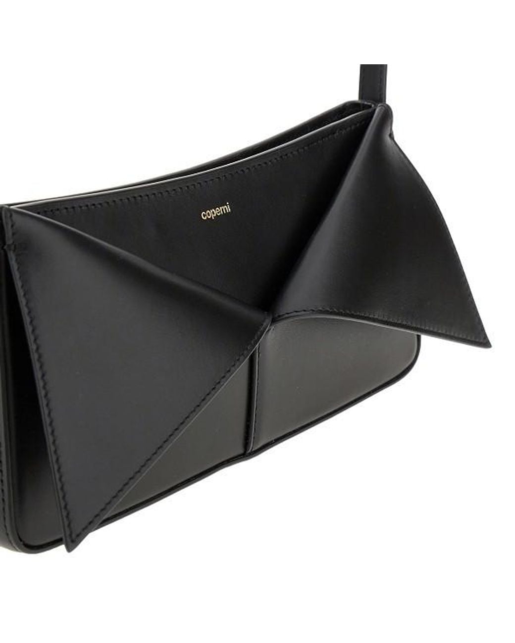 Coperni Black Belt Baguette Small Shoulder Bag