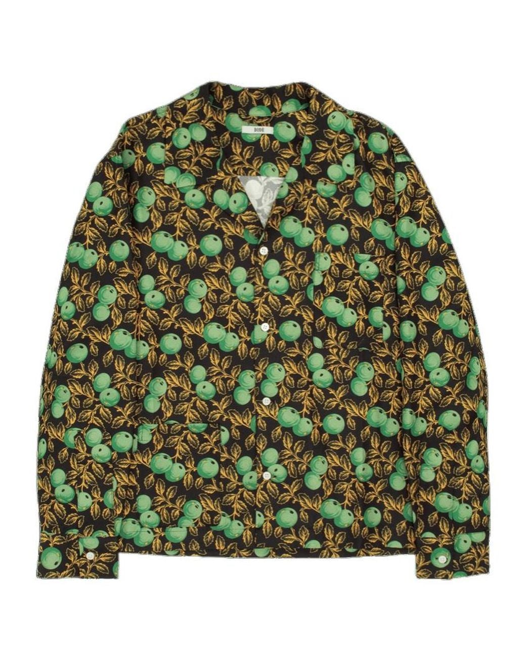 Bode Green Shirt for men