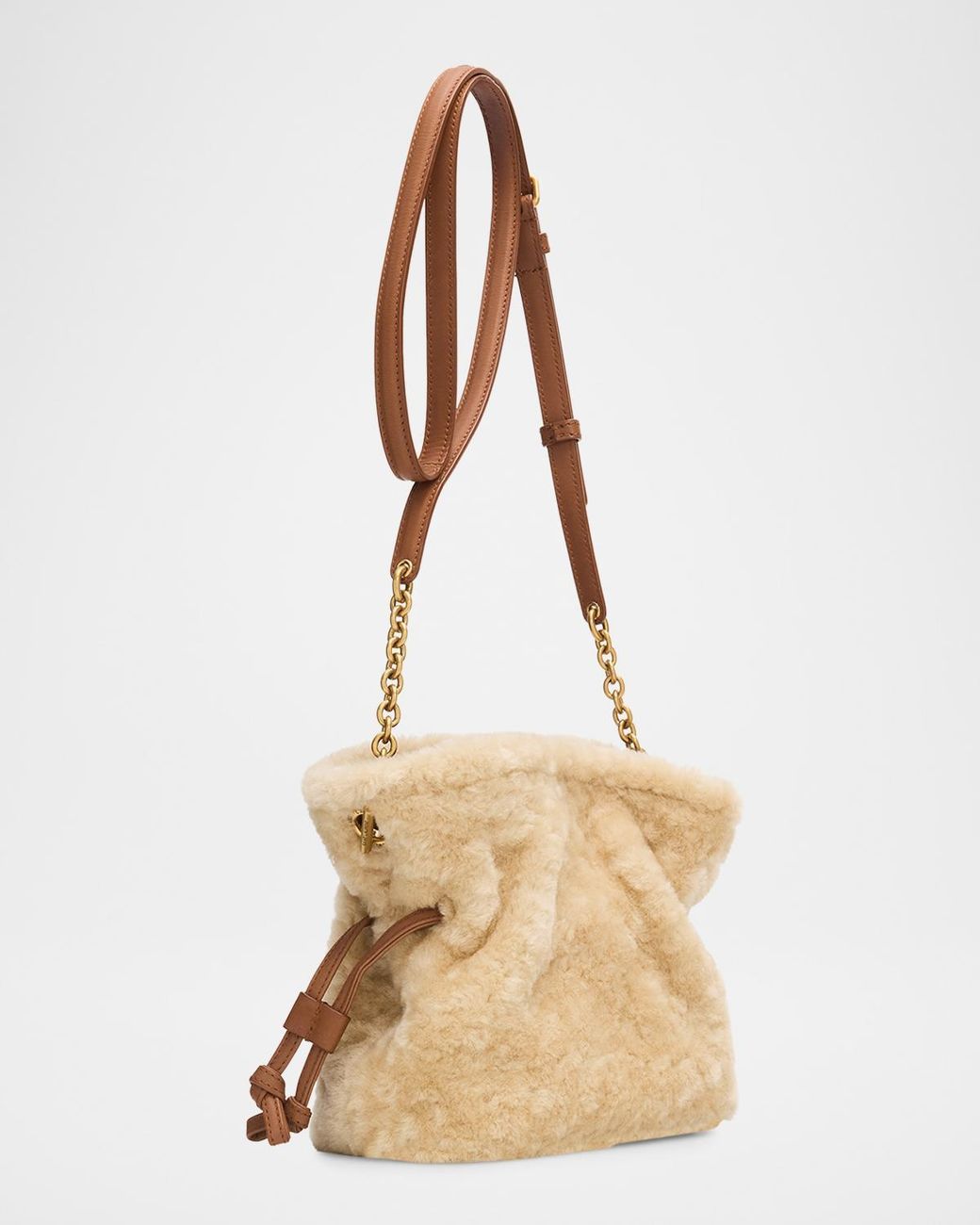 Saint Laurent Metallic Jamie Mini Shoulder Bag