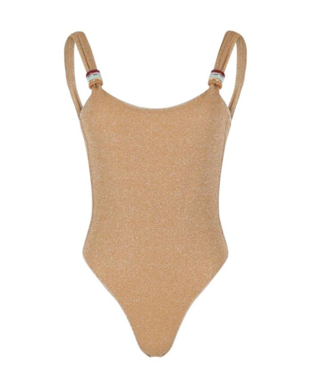 Oseree Brown Oséree One-Piece Swimsuit
