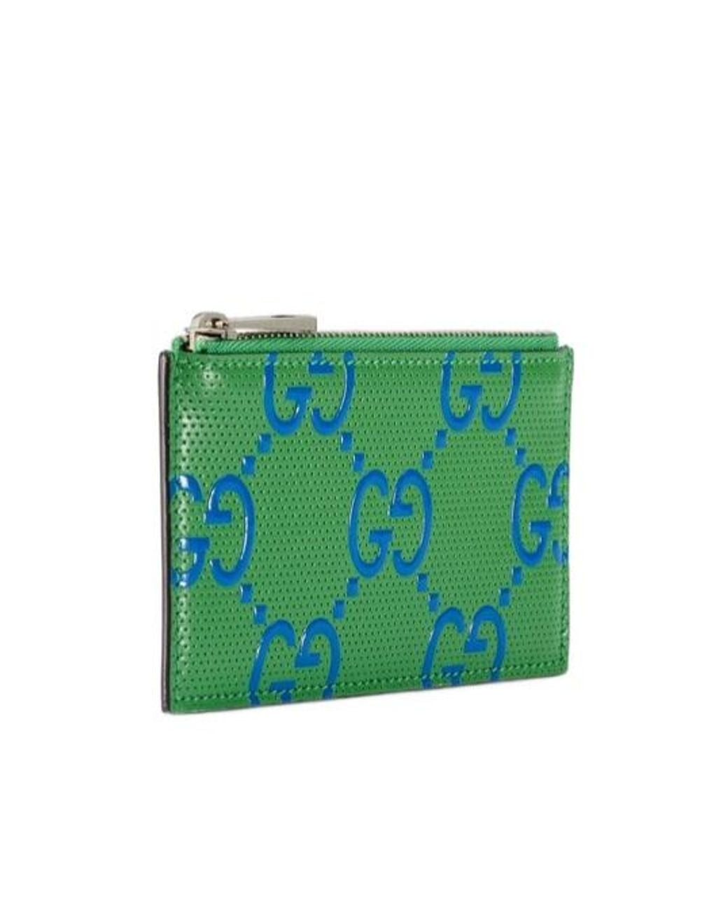 Gucci Green Logo Wallet for men