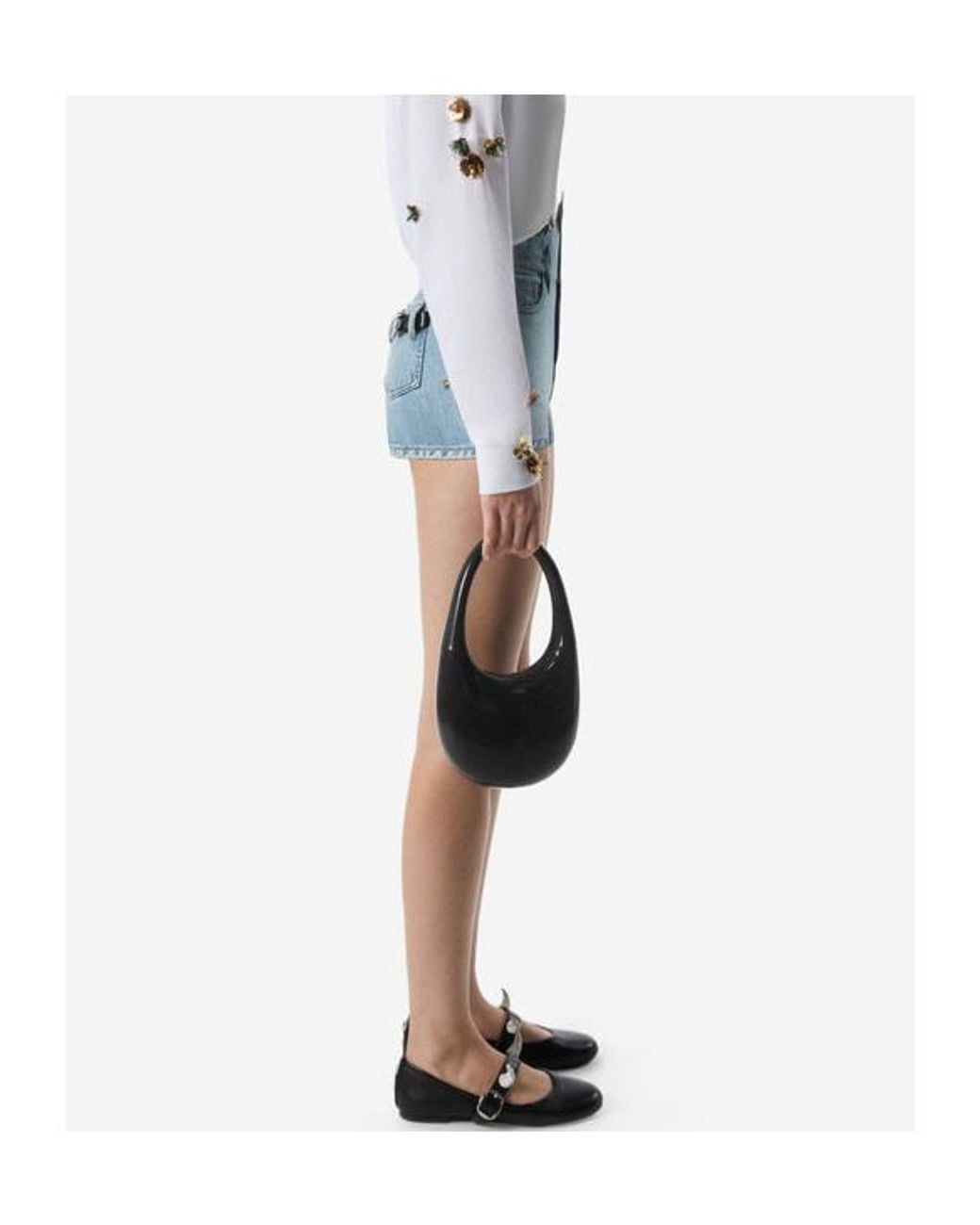 Coperni Blue Disney X Crown Denim Short