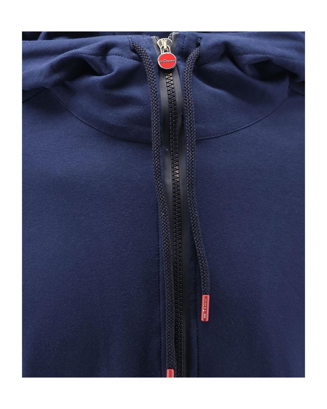 Kiton Blue Zip-Throughs for men