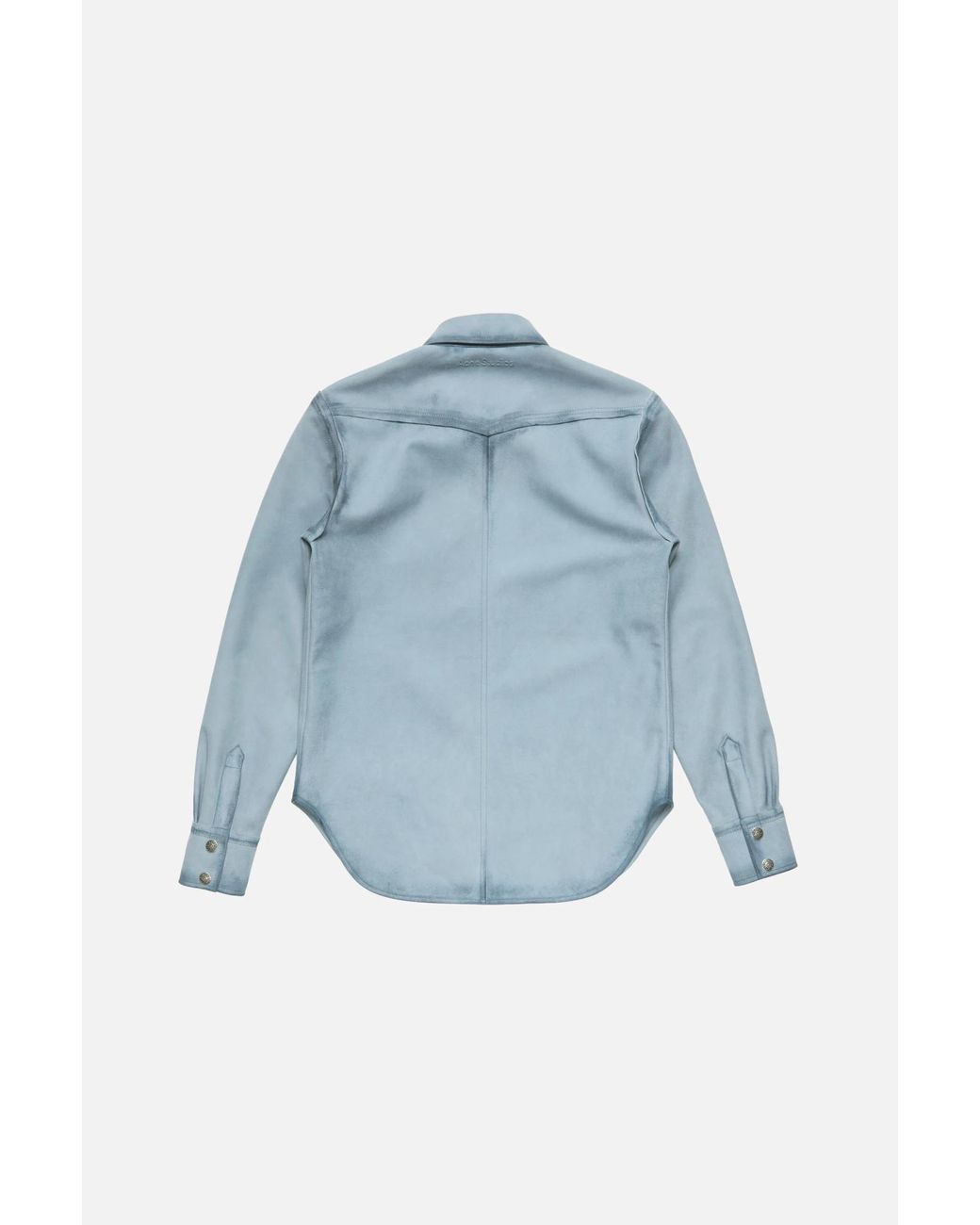 Acne Blue Suede Jacket for men