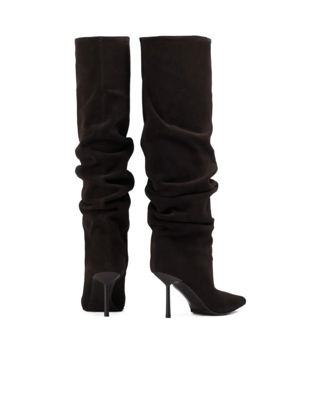 Le Silla Black Bella Slouchy Stiletto Boots