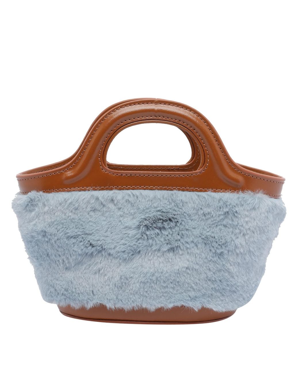 Marni Blue Tropicalia Teddy Handbag