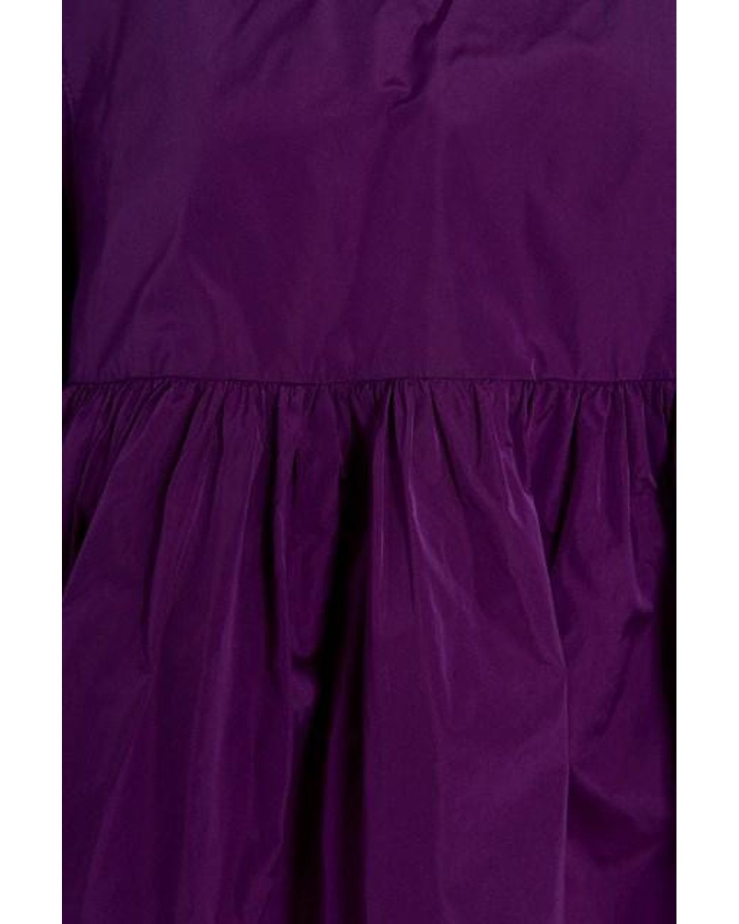 Max Mara Purple Haute Couture Taffeta Shirt