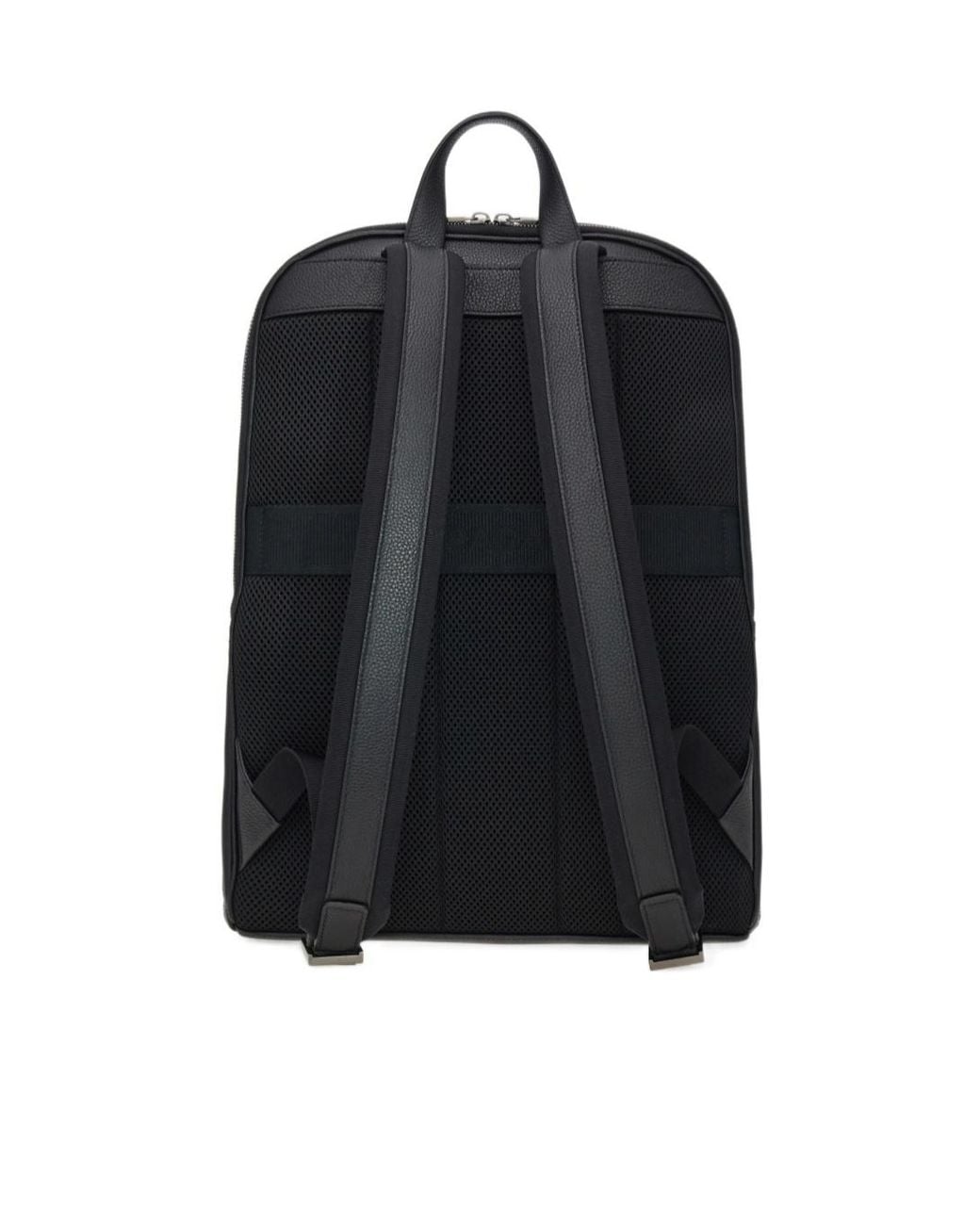 Ferragamo Black Ferragamo Monogram Backpack for men