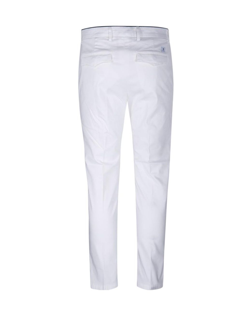 Department 5 White Slim Fit Pants for men