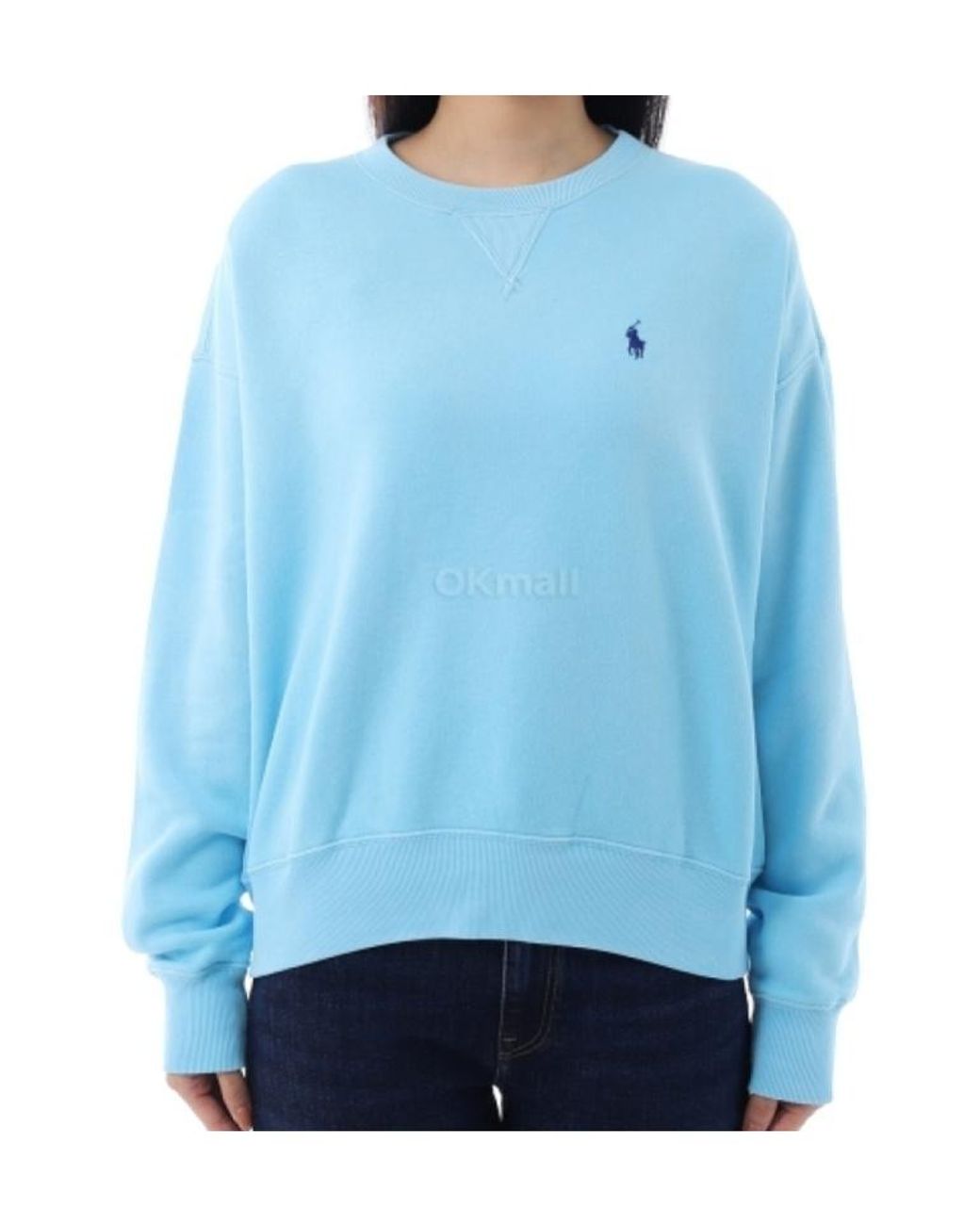 Polo Ralph Lauren Blue Long-Sleeved Sweatshirt