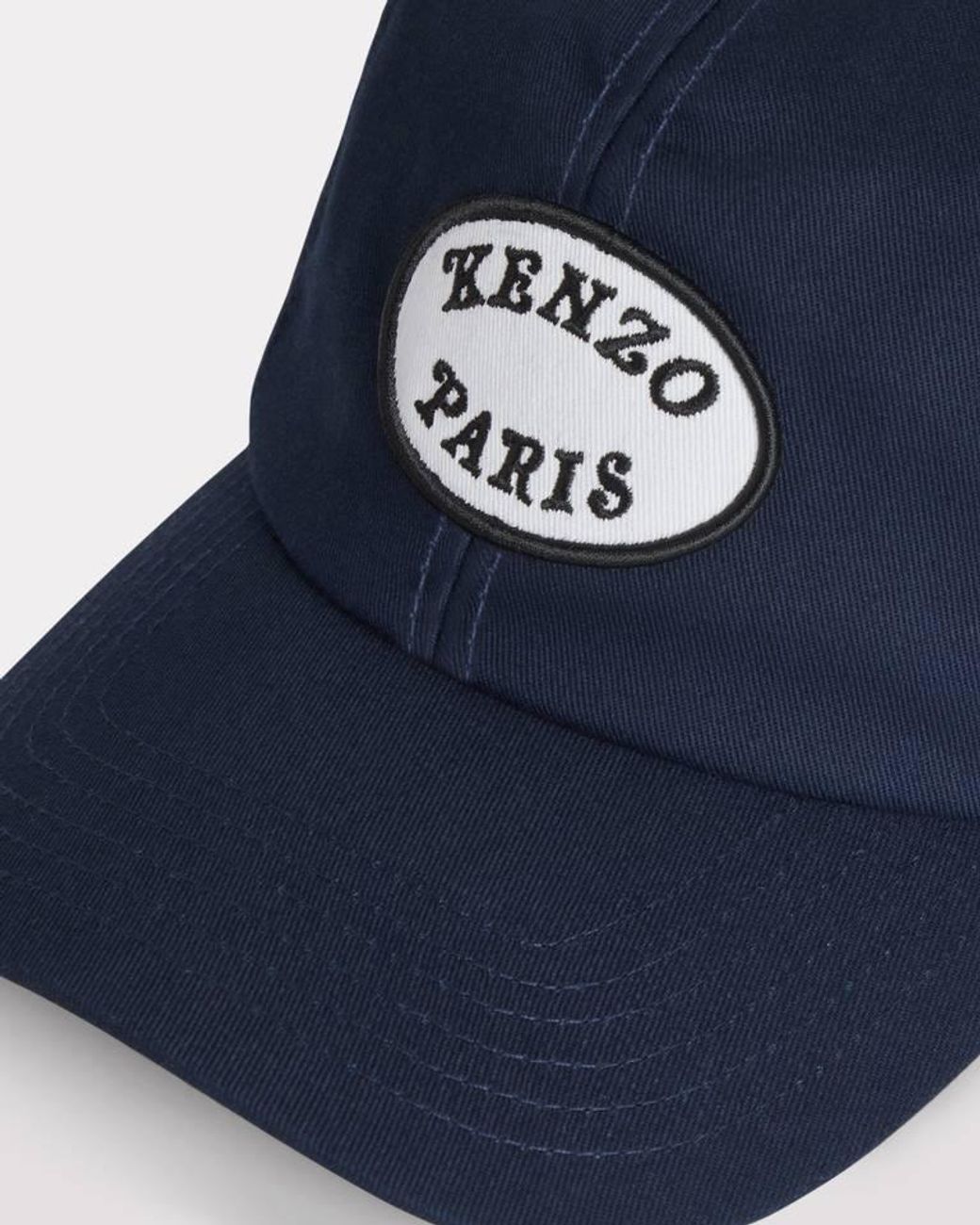 KENZO Blue Verdy Market Embroidered Cap for men