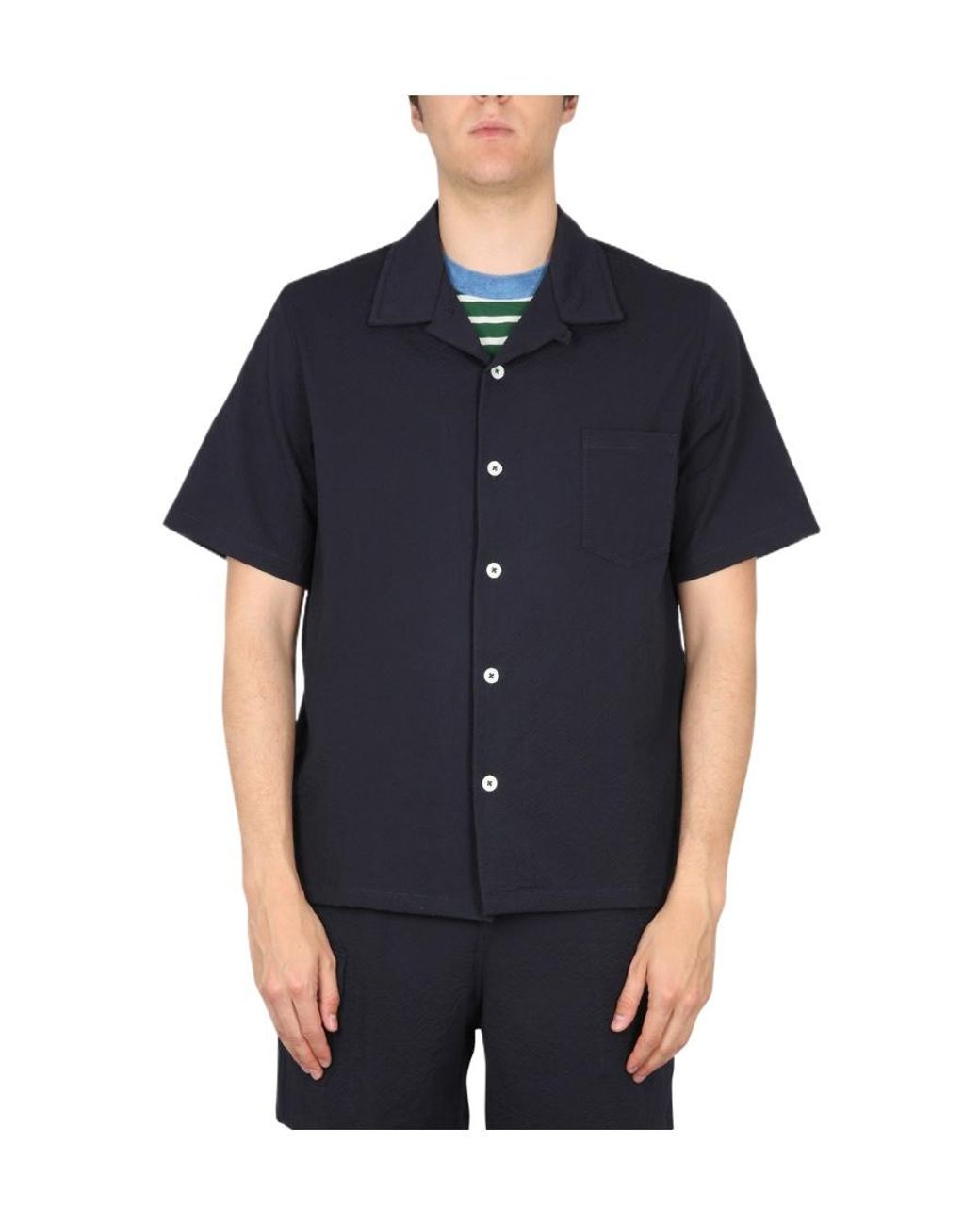Howlin' By Morrison Blue Howlin Cocktail Evening Shirt for men