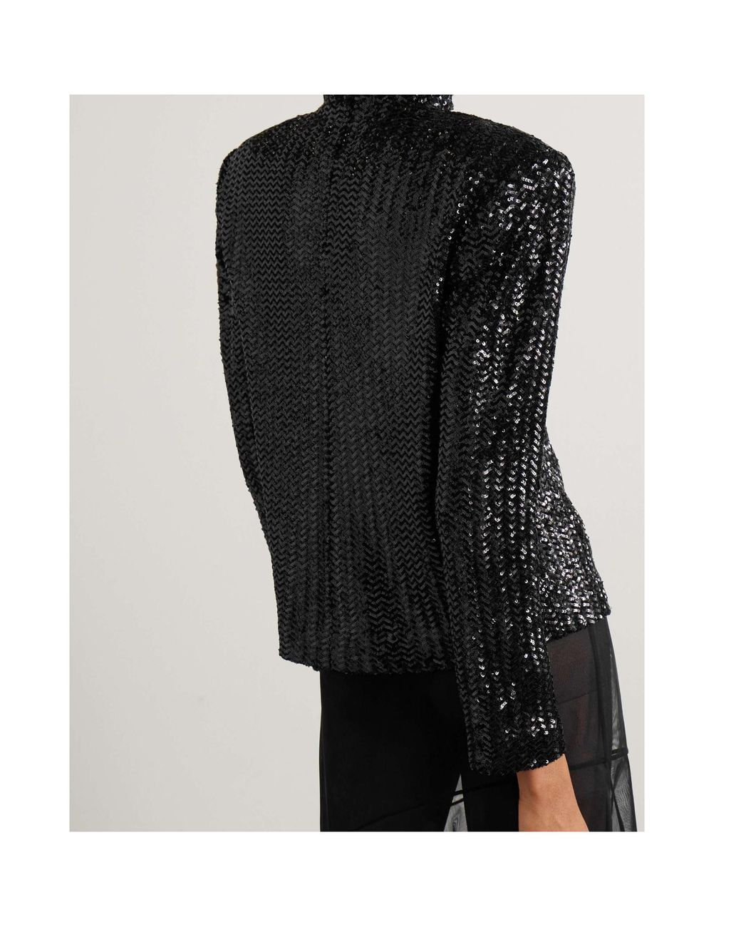 Anine Bing Black Josephine Top