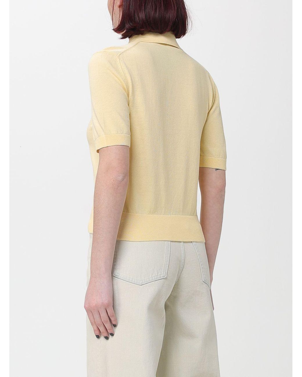 A.P.C. Natural Logo Intarsia Cardigan
