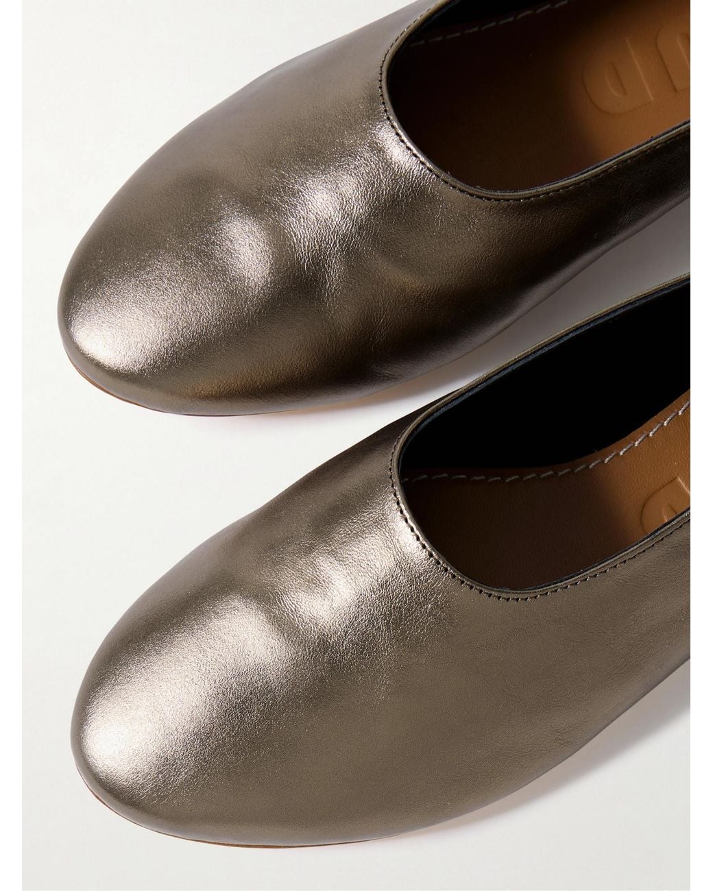 Staud Brown Flat Shoes