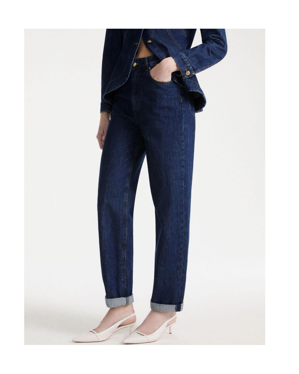 Marella Blue Five-Pocket Jeans