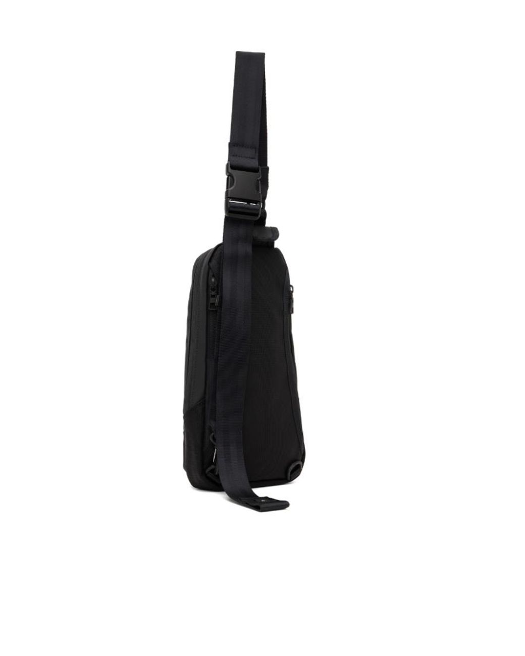 Master Piece Black Logo Backpack for men