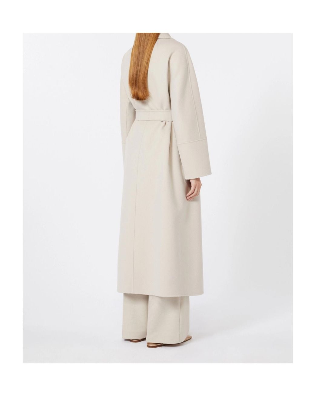 Max Mara Natural 'S Elisa Belted Coat