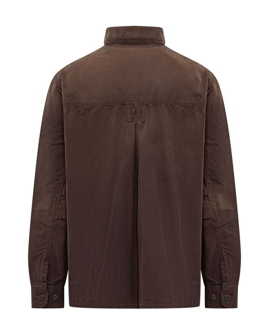 Willy Chavarria Brown Long-Sleeve Jacket for men