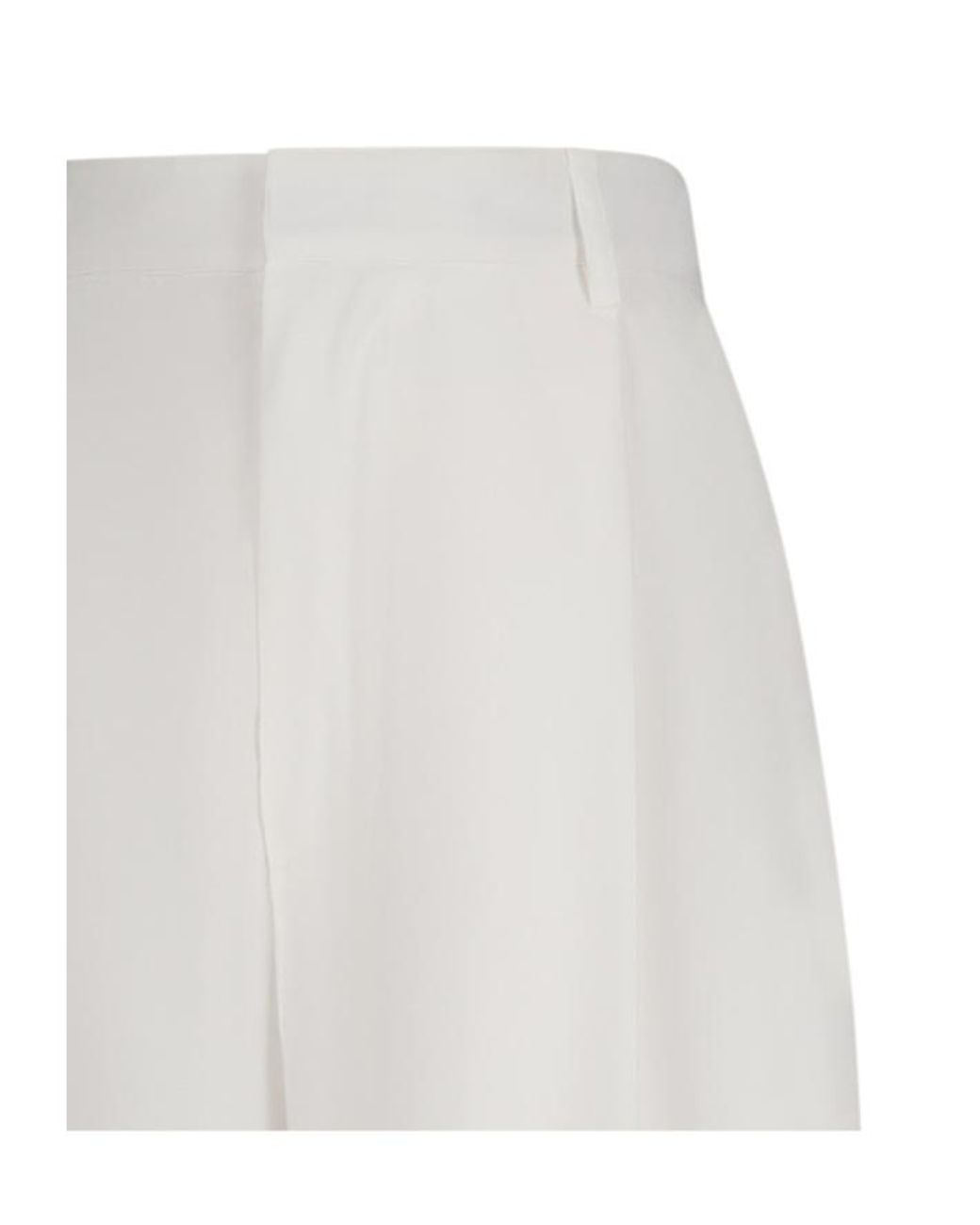 DARKPARK White Wide-Leg Trousers
