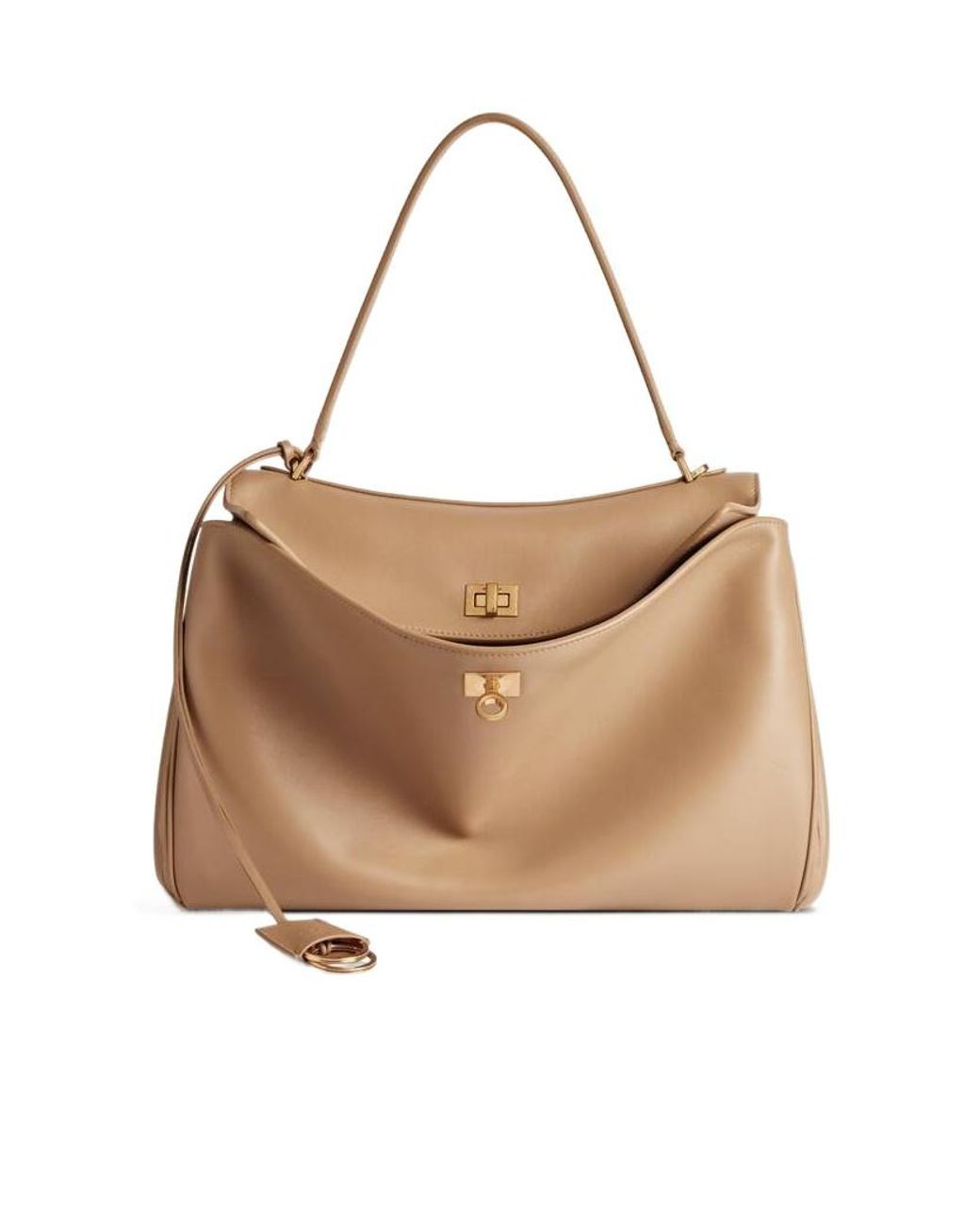 Balenciaga Natural Rodeo Medium Handbag