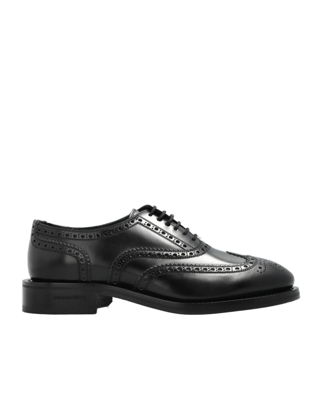 DSquared² Black Classic Evening Oxford Shoes for men