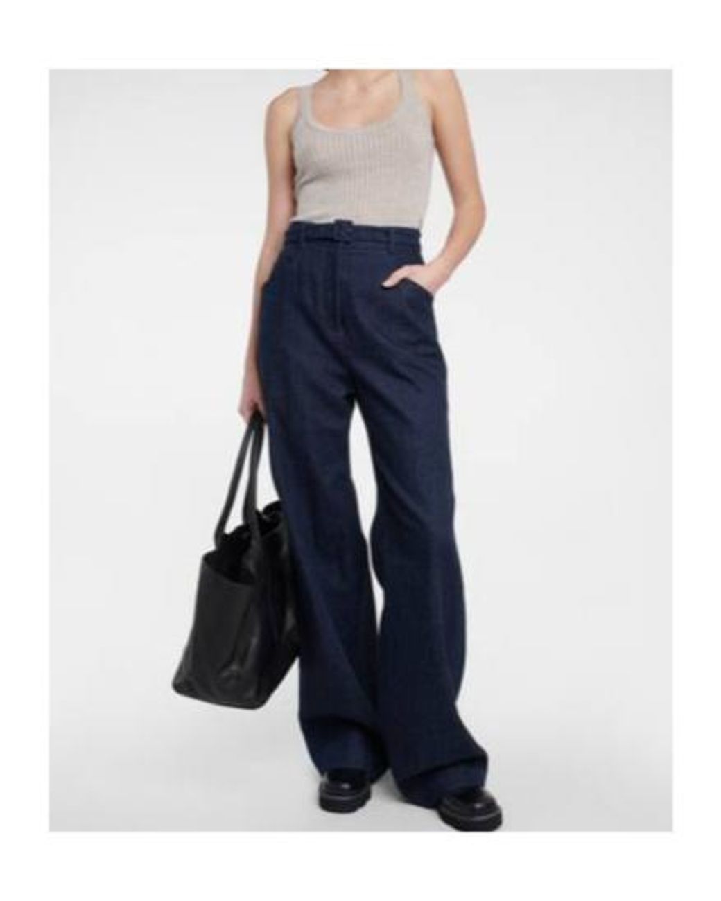Gabriela Hearst Natural Cashmere And Silk Tank Top