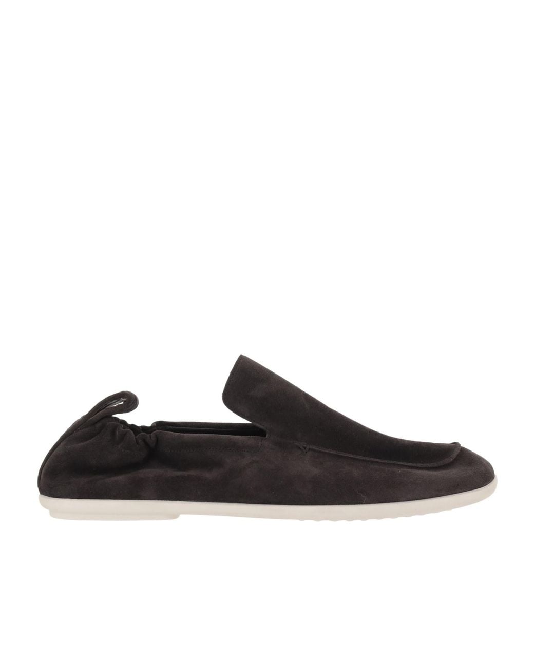 Bottega Veneta Black Round-Toe Loafers for men