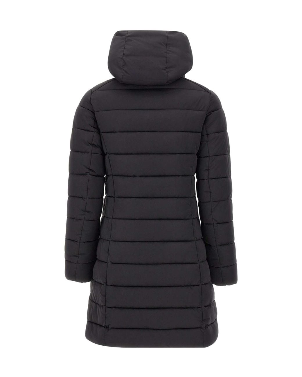 Save The Duck Blue Quilted Hooded Coat