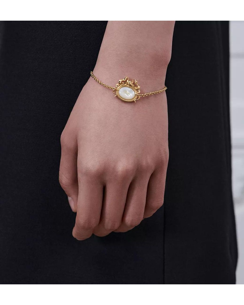 Dior Metallic Médaillon Bracelet