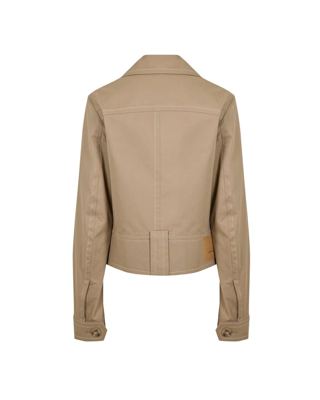 AMI Natural Buttoned Hybrid Jacket