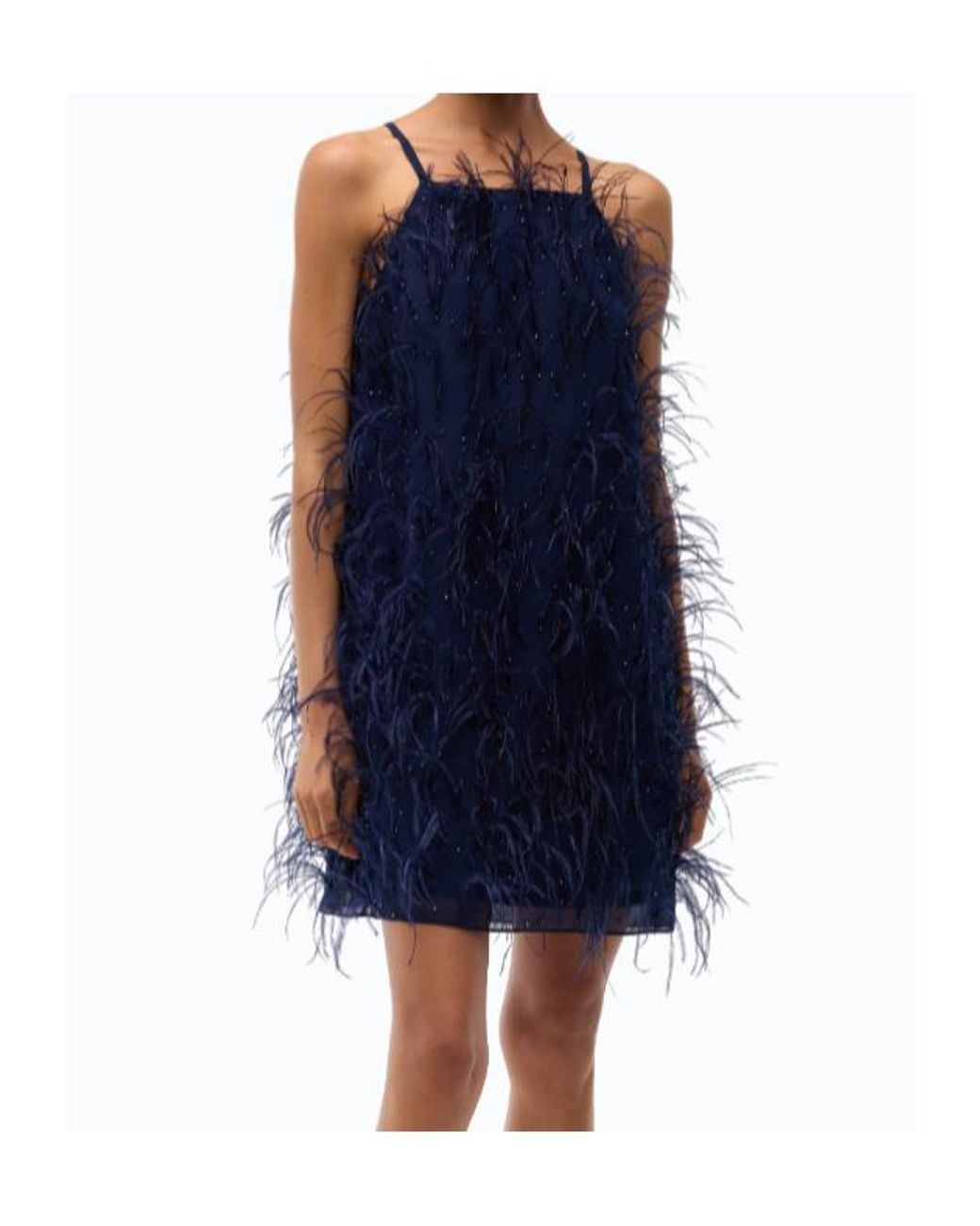 Pinko Blue Piripicchio Mini Dress