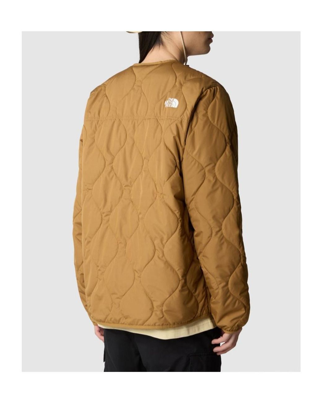 The North Face Brown Ampato Quilted Jacket for men